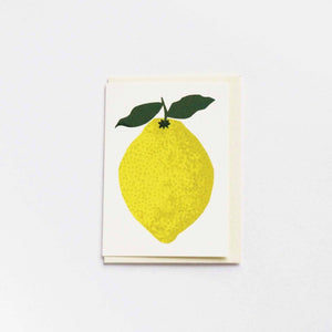 Little Lemon Greetings Card by Hadley
