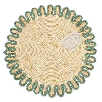 Woven Placemat - Green