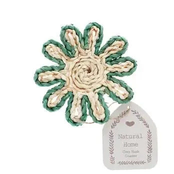 Woven Coaster - Green