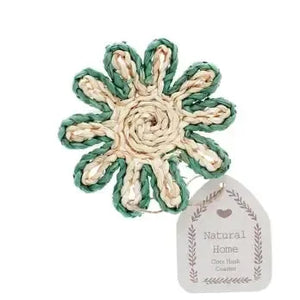 Woven Coaster - Green