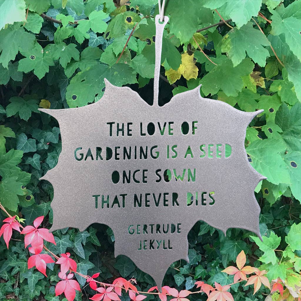 Leaf Quote Hanger
