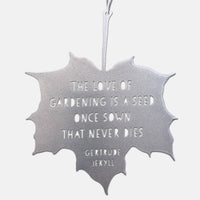 Leaf Quote Hanger