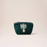 Pineapples Coin Purse - heart deco