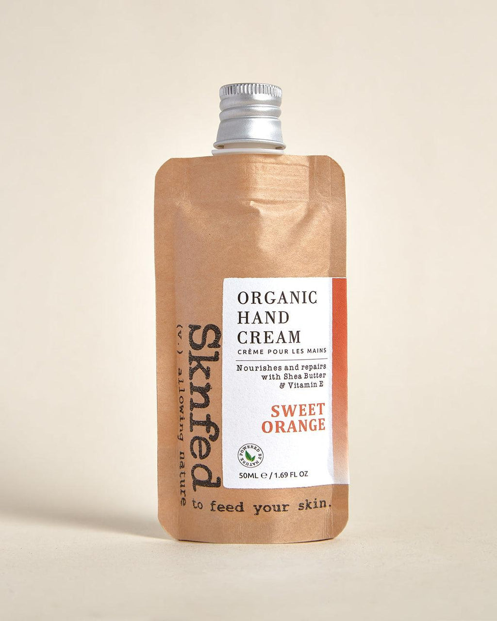 Sknfed Rose Organic Hand Cream - heart deco