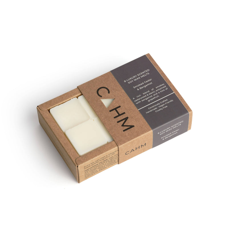 Smoked Cedar & Bergamot Soy Wax Melt Gift Box