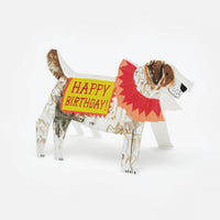 Happy Birthday Jack Russell Greetings Card by Hadley