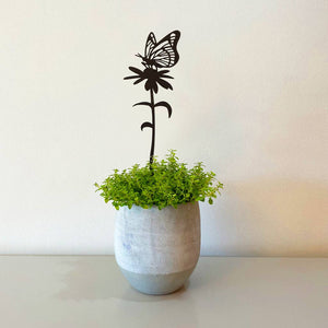 Pot Stems - Dragonfly on rushes