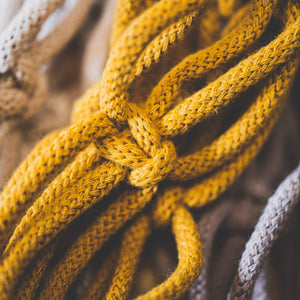 Macrame Cord Hanger - four colours