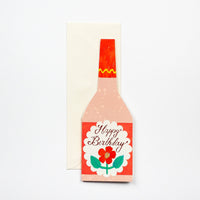 Birthday Rose Greetings Card by Hadley
