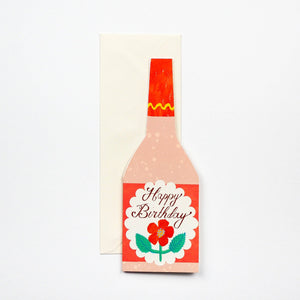 Birthday Rose Greetings Card by Hadley