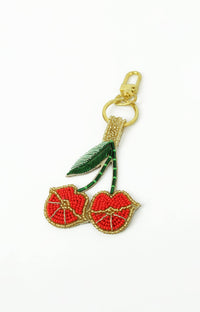 CHERRY KISS KISS KEYRING