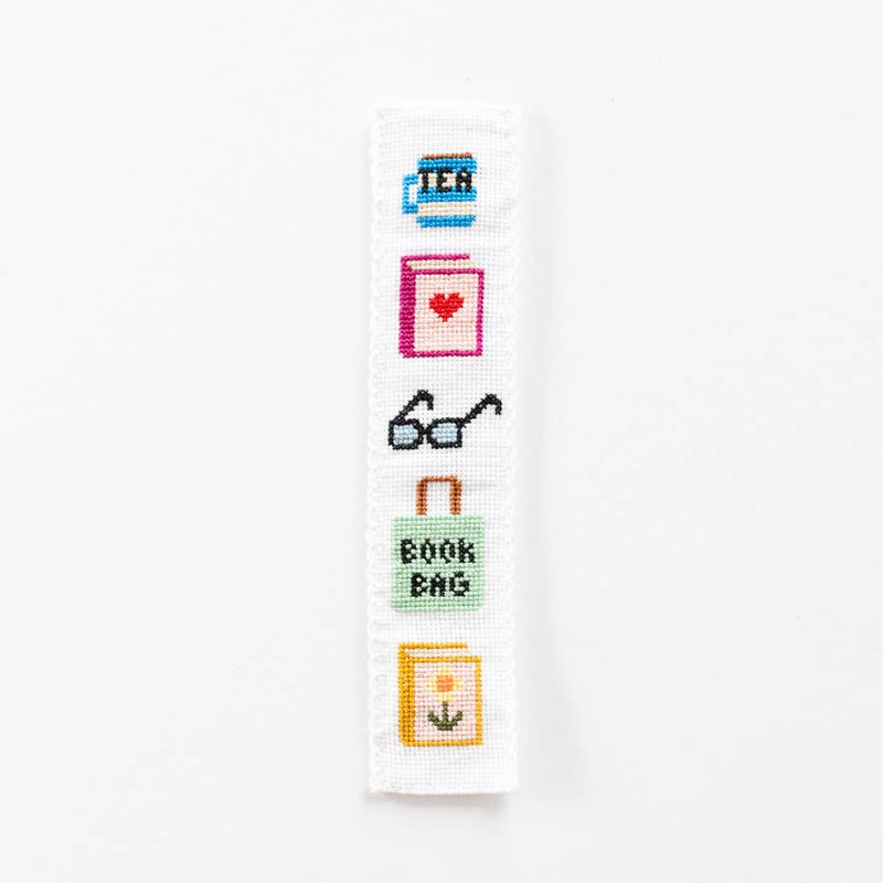 Bookish Counted Cross Stitch Bookmark Kit 5