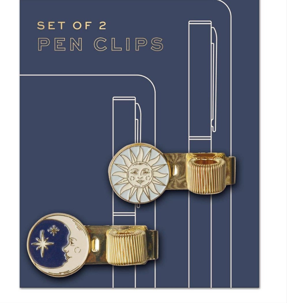 Celestial Pen Clips  (set of 2)