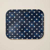 Navy star Birchwood tray