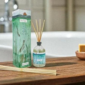 sea sage reed diffuser - heart deco