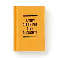 Tiny Diary for Tiny Thoughts - heart deco
