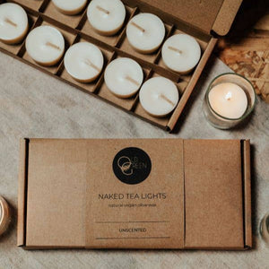 Unscented Natural Tea Lights