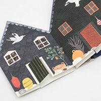 Fisherman's Huts Concertina Greetings Card by Hadley