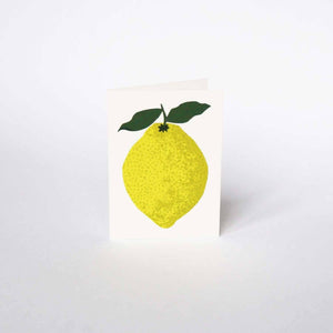 Little Lemon Greetings Card by Hadley