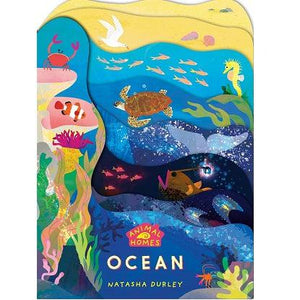 Animal Homes Ocean Board Book - heart deco