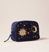 Celestial Cosmetics Bag - heart deco