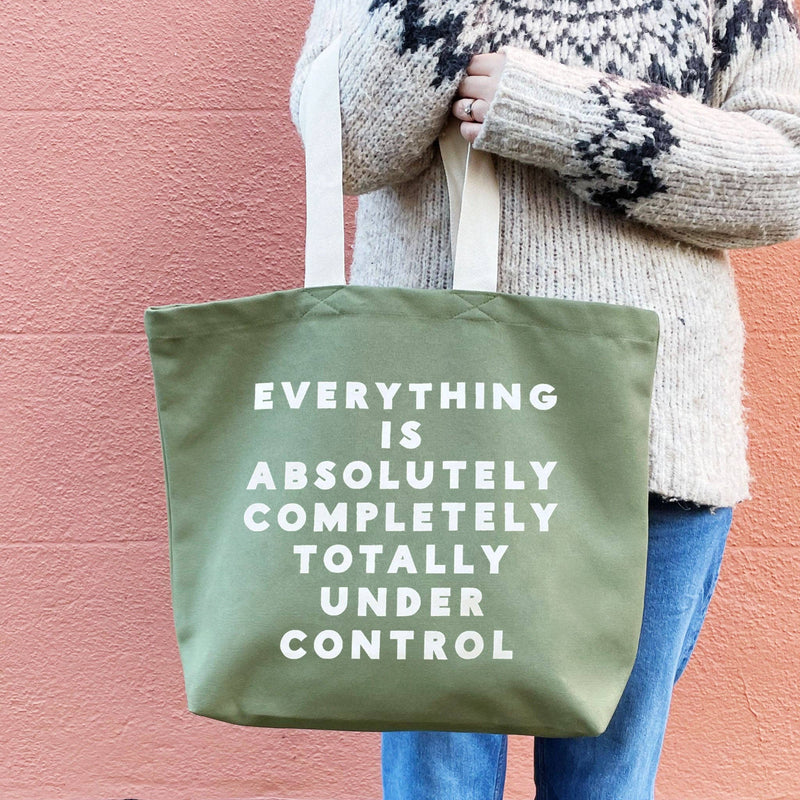 Everything is Under Control - Canvas Tote Bag