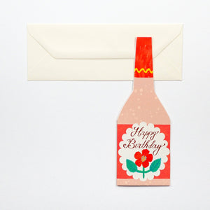 Birthday Rose Greetings Card by Hadley