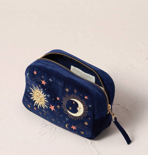 Celestial Cosmetics Bag - heart deco