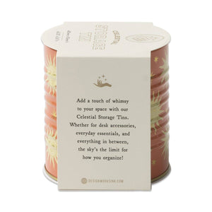 Celestial Storage Tin - Terracotta Sun