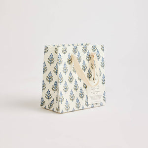 Hand Block Printed Gift Bags (Small) - Blue Stone