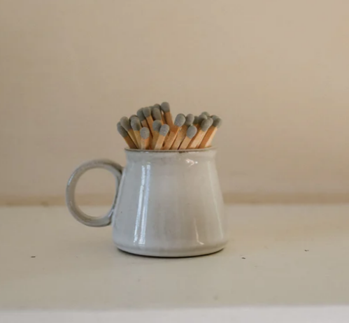 Espresso Cup Matches Holder and Striker