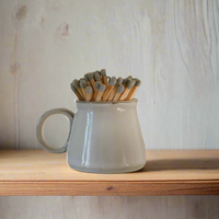 espresso cup with matches -heart deco