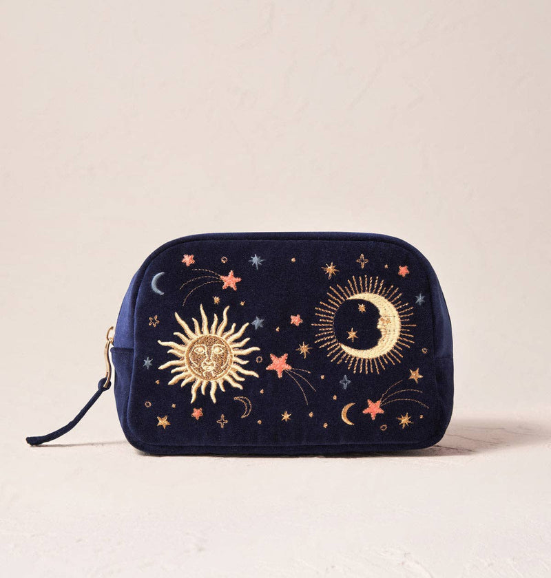 Celestial Cosmetics Bag - heart deco