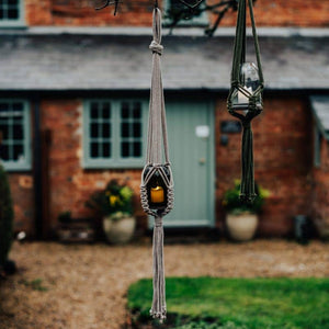 Macrame Cord Hanger - four colours