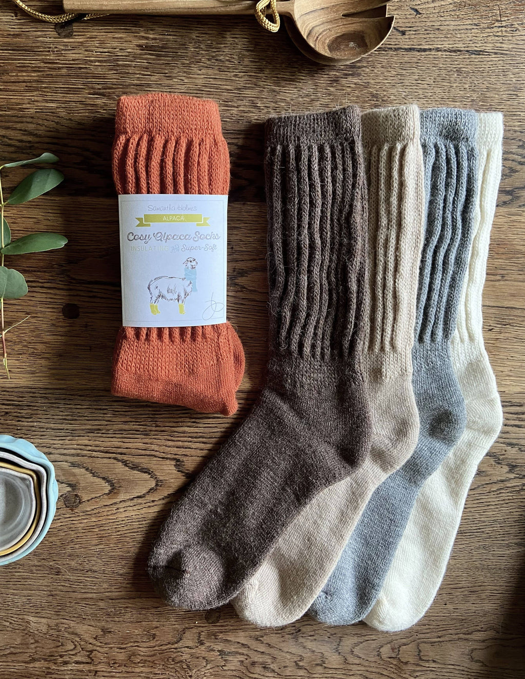 Cosy Alpaca Lounge Socks