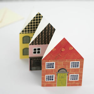 House Concertina Greetings Card by Hadley