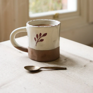 hand painted mug - ink