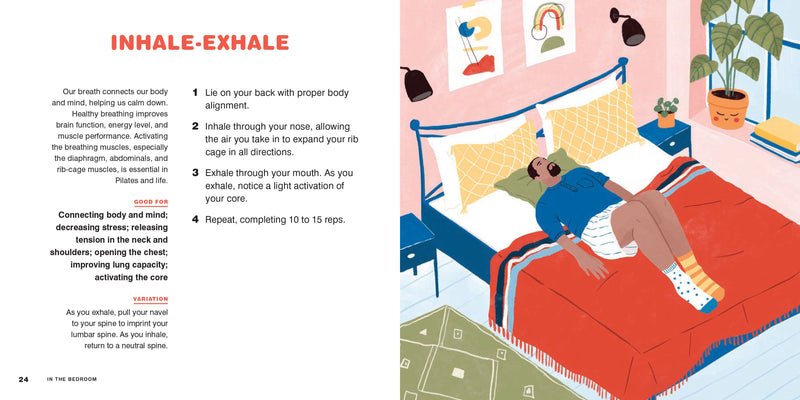 Pyjama Pilates - 40 Easy Home Workouts for Strength, Flexibility & Relaxation
