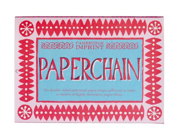 Christmas Paper Chain Kit - Cambridge Imprint - heart deco