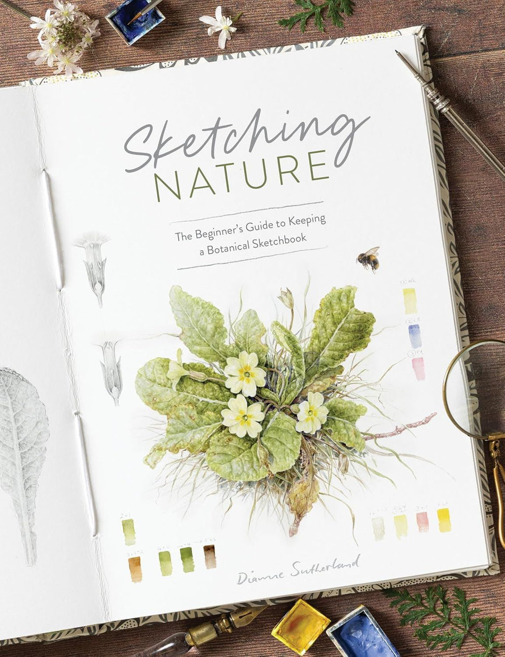 SKETCHING NATURE: A BEGINNERS GUIDE/ BOTANICAL SKETCHBOOK