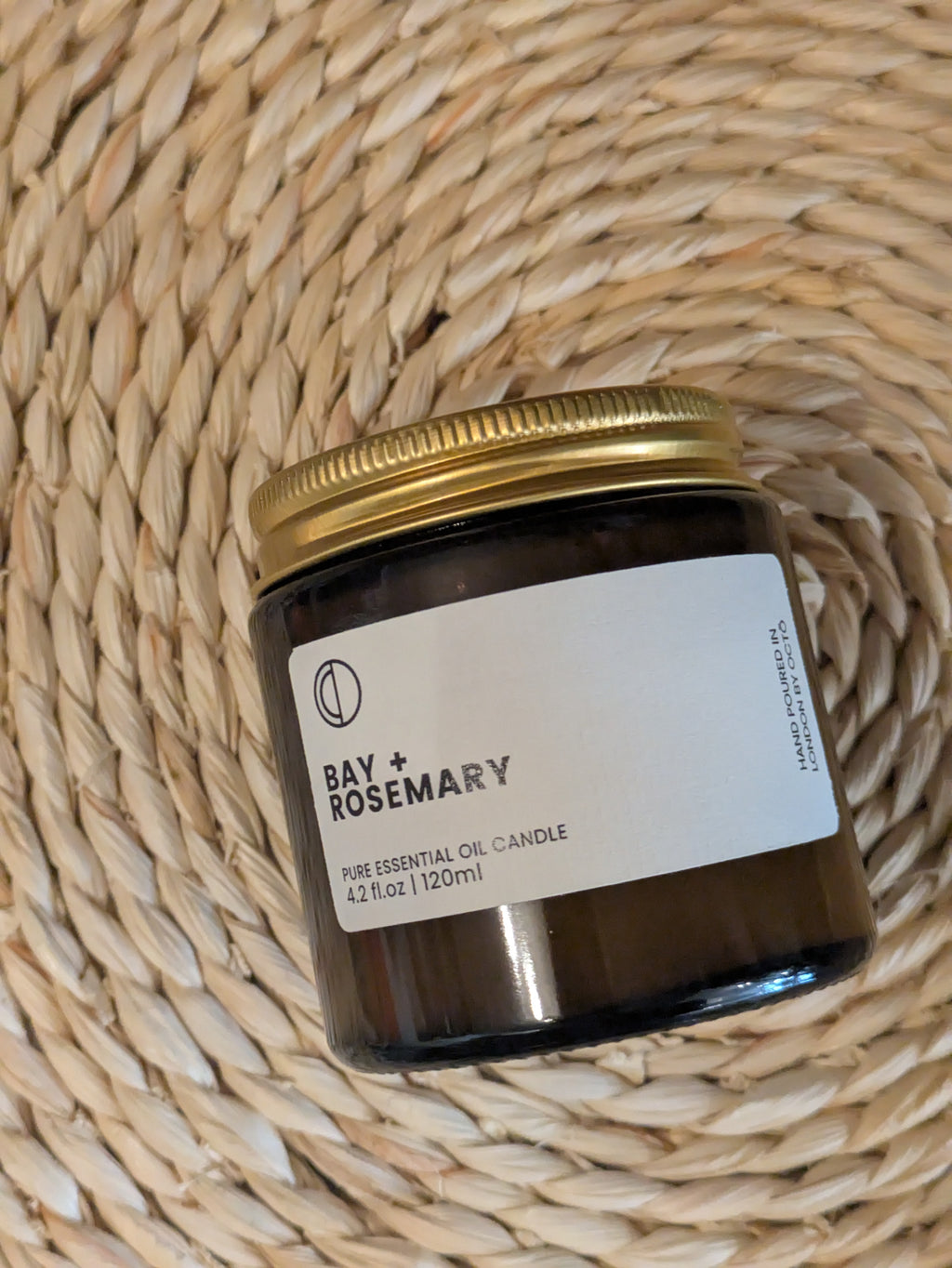 Octo Bay + Rosemary | Amber Jar Candle