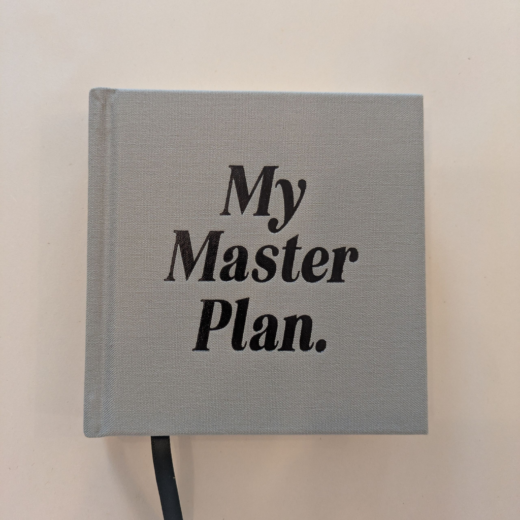 My Master Plan Journal - Productivity Planner with Charts, Graphs & Habit Trackers