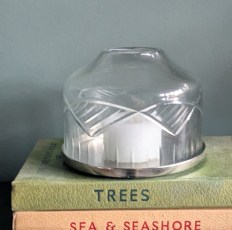 Small Glass Candle Dome – Handblown Tealight Holder