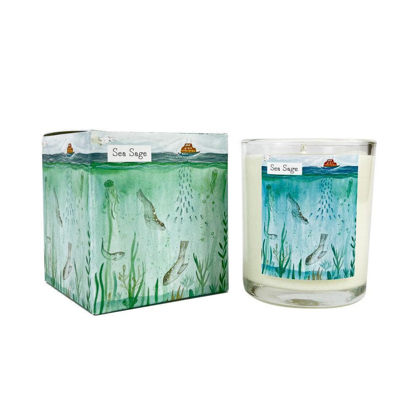 Sea Sage Soy Wax Candle
