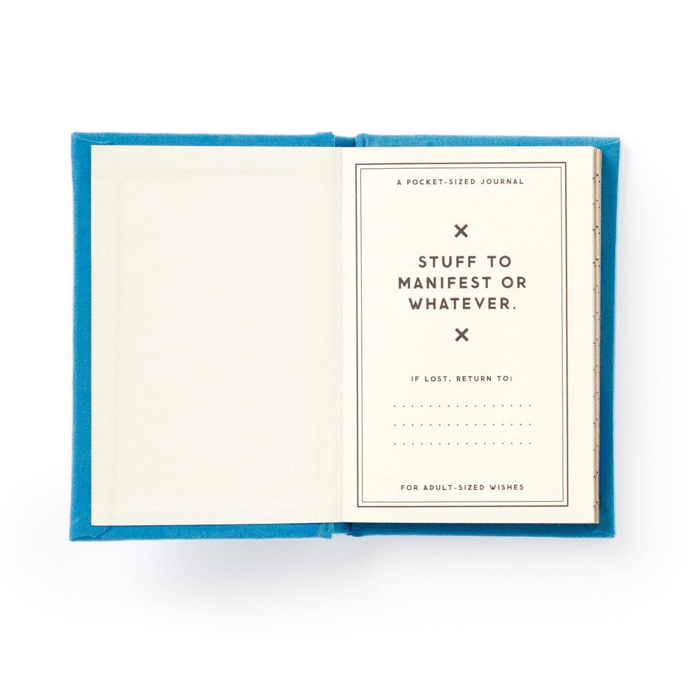 Tiny Hopes and Dreams -  Mini Diary with Gilded Pages