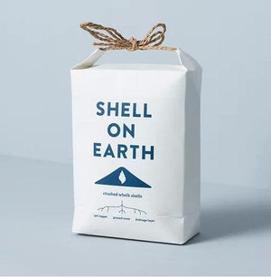 Shell On Earth Crushed Whelk Shells - heart deco